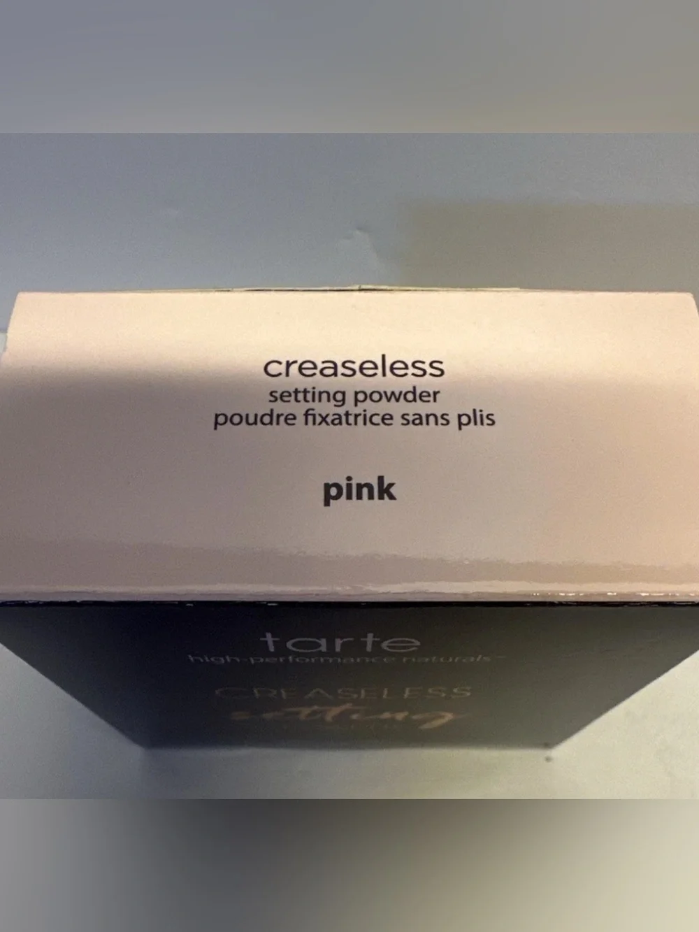 Tarte Creaseless Setting Powder 7g 0.24 oz Full Size New in Box Sealed Beauty